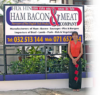 huahin ham and bacon
